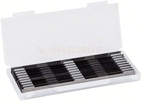 Bosch Professional 10x Straight Tungsten Carbide Planer Knives (for Wood 82.4 x 5.5 mm, 40°, Accessories for Planers) - Image 3