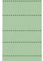 Leitz Blank Label, Cardboard Pack of 100 Green