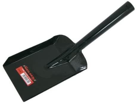 Neilsen CT2820 5in / 125mm Black Coal Shovel - Ideal for Handling Coal Fuel Loading and Removal
