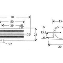 Velleman 145663 Resistor 50 W 1E5