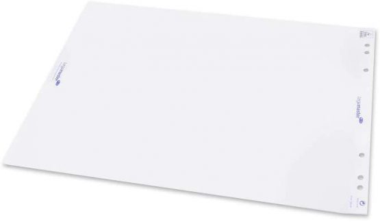 Legamaster Flipchart Paper Pad - Pack of 5 with 20 plain Sheets each - White - for all standard Flipchart easels - Ideal for Meeting Notes and Brainstorming - Image 3