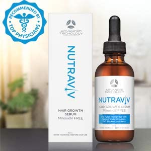 Advanced Trichology NutraViv Hair Growth Serum For Thinning Hair For ...