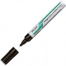 Pilot Whiteboard Marker Bullet 4.0 mm Tip - Black, Box of 12