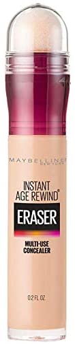 MAYBELLINE Instant Age Rewind Eraser Dark Circles Treatment Concealer 120 Light, Light 120, 5.91 ml (Pack of 1)