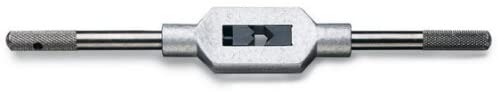 Beta 4350142 Adjustable Tap Wrench, Light Alloy Body, M18-M42, Silber