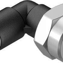 Festo 153273 QSLF-1/8-4-B Push in L-Fitting, 21mm, Pack of 10