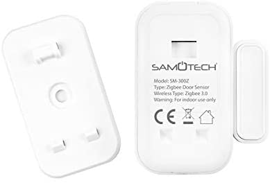 SAMOTECH Zigbee SM300Z Door Sensor [deCONZ compatible] (1-pack SM300Z ...