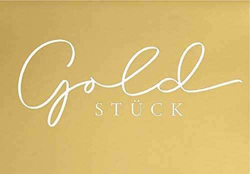 Lifestyle Birthday Card - Gold Piece - 11.6 x 16.6 cm