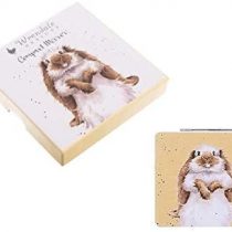 Wrendale Designs Compact Mirror Earisistible Rabbit