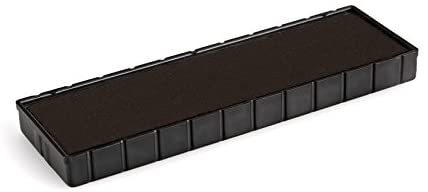 COLOP 138602 E/25 2 in Blister Pack, Stamp, Black, eckig