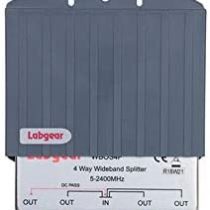 Labgear WBOS4F 4 Way Outdoor Splitter in Weatherproof Casing