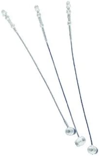 SIGEL ZB340 Nylon Cords, for hanging labels 12.5 cm, transparent, 1000 Pieces, 4.92 inch