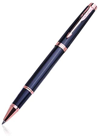 Accod Signature Pen Premium Metal Rollerball & Ballpoint Pen Creative Gift Pen with Two 0.5mm Black Replaceable Refills High-grade Pen Case Good Gift for Family Friends and Colleagues (Black) - Image 2