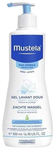 Mustela PN GEL LAVANT DOUX 500 ML/PN ZACHTE WASGEL 500 ML, No Color, 500 ml (Pack of 1)