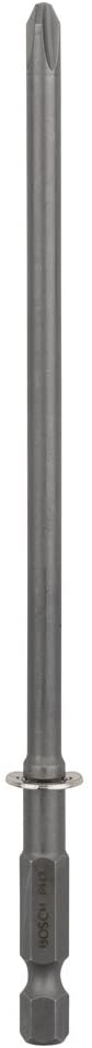 Bosch Accessories 1x PH2 Screwdriver Bit Extra Hard (for Softwood Stainless Steel, 145 mm, 1/4'' Hex