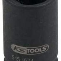 KS Tools 515.1074 1/4" Torx E Power Socket Short E12, Colour, Zoll