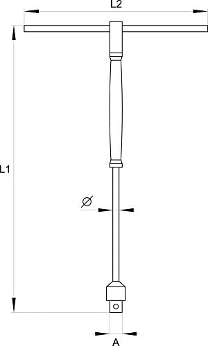 Yato YT-1567 Rotary Adapter for T-Type Remote Control 10mm, Chrome - Image 4