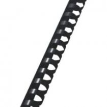 Leitz Plastic Comb Spine Bindings, 16 mm (145 Sheet Capacity), Black, Pack of 100