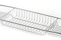 Delfinware 3113S Stainless SteelBath Tray, Steel, Chrome