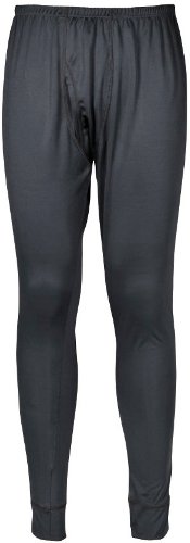 Portwest Thermal Baselayer Leggings, Size: L, Colour: Charcoal, B131CHAL, Large