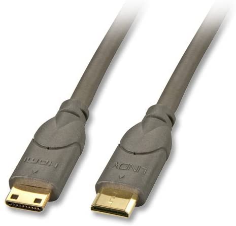 Lindy premium high speed HDMI cable (Type C/C, 0.5 m), schwarz, 0.5 Meters