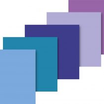 Baier Schneider &Tissue Paper 50 x 70 cm Blue / 5 Assorted Colors (10 Sheets)