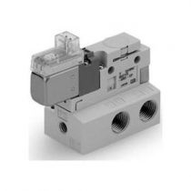 SMC VQZ115-5MO1-CP-Q 3 Port Solenoid Valve, Base Mounted
