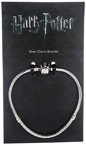 Harry Potter The Carat Shop Small 18cm Official Jewelry Silver Charm Bracelet Slider Charms Available in 4 sizes (18 Centimeters) - Image 2