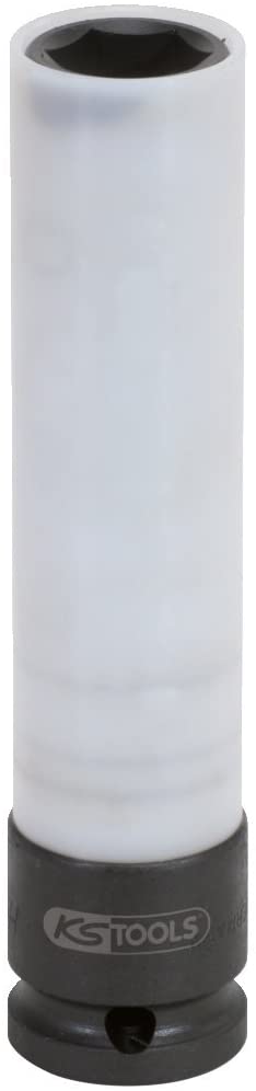 KS Tools 515.2043 1/2-inch 17mm Deep Special Wheel Nut Socket, Transparent - Image 2