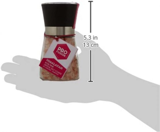Profusion Himalayan Rose Pink Salt Round Mill - Coarse 200g - Image 3