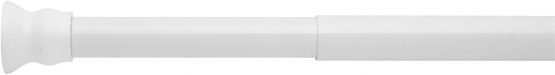 Ridder 551010-350 Spring Rod 70-115 cm, 25 mm Diamater White