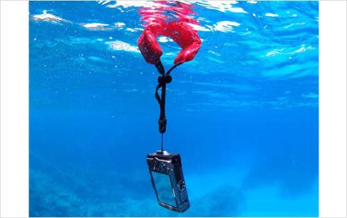 Olympus CHS-09 Floating Handstrap for Tough Series - Red, 15.4 x 5.4 x 5.2 cm; 40 Grams, Black - Image 3