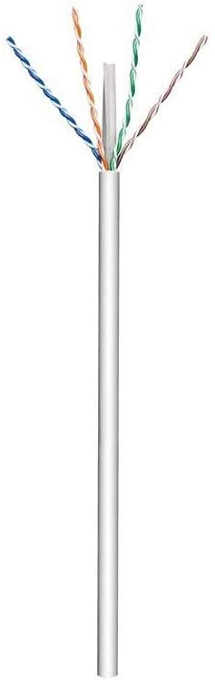 Goobay 95695 CAT 6 Network Cable U/UTP Grey CCA Copper Mix for SOHO Applications AWG 23/1 Solid PVC, Copper,Grey