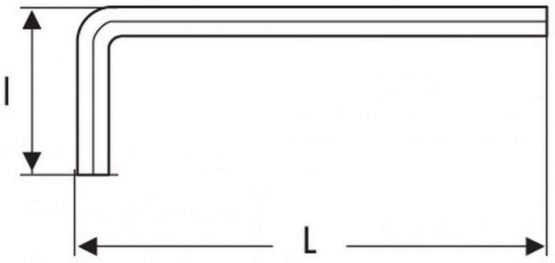 BRITOOL EXPERT BRIE113923B Hexagon Keys - Image 3
