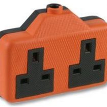 CPC 2 Socket Extension, Orange, Rubber