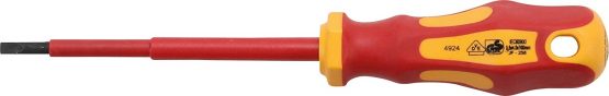 BGS 4924 | VDE Screwdriver | Slot SL 4 mm | Blade Length 100 mm - Image 3