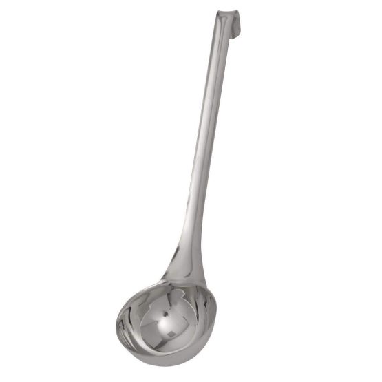 Vogue L659 Plain Ladle 260ml 305mm Stainless Steel Kitchen Cooking Serving Utensil - Image 2