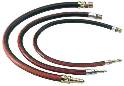 Draper 54439 Air Line Whip Hose, 3/8" BSP, 600mm , Blue - Image 2