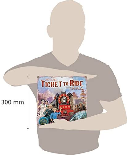 Days of Wonder Ticket to Ride Asia Board Game Expansion Ages 8 Plus For 2 to 6 players Average Playtime 30-60 Minutes, Multicolour - Image 2