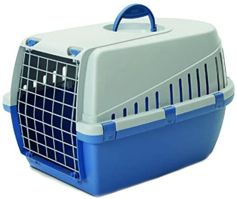 Savic Trotter 3 Pet Carrier Atlantic Blue/light Grey 60,5 X 40,5 X 39 Cm, multi-colored