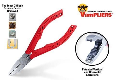 Vampliers Screw Extraction Pliers, Red, full size - Image 3