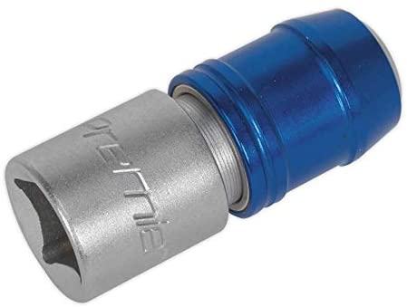 Sealey Ak2739 Quick Release Bit Adaptor 10Mm 1/2Sq Drive, Multicoloured, 116mm x 29mm x 21mm - Image 2