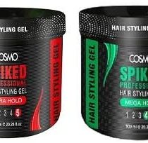 Cosmo Spiked Professional Hair Styling Gel Mega Hold 300ml