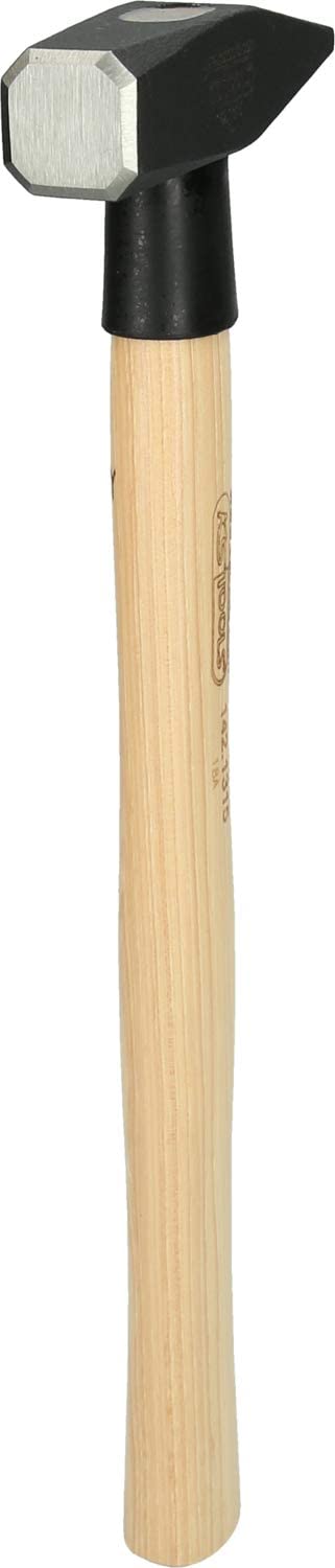 KS Tools 142.1315 Fitters Hammer, Hickory Handle, 400g, Couleur - Image 2
