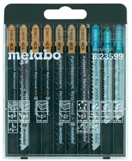 Metabo 623599000 Display Mixed New Jig Saw Blade, Green