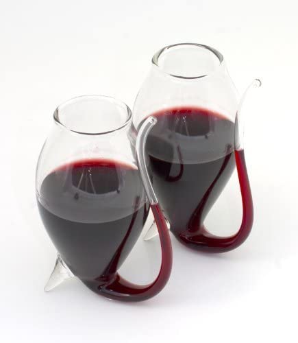 Vinology Set of 2 Port Sipper Glasses - Unique Port Glasses Gift Set for Port Sherry, Brandy & Fortified Wine