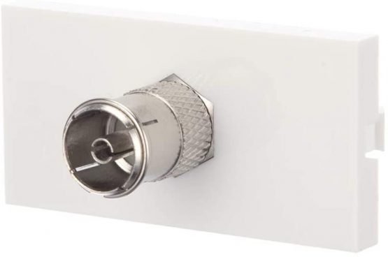 Computer Spares TV Aerial Module – Suitable for Connecting TV Coaxial Fly Lead/Cable – 25mm x 50mm Size