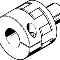 Festo 558003 Model EAMD-56-46-19-23X27 Coupling
