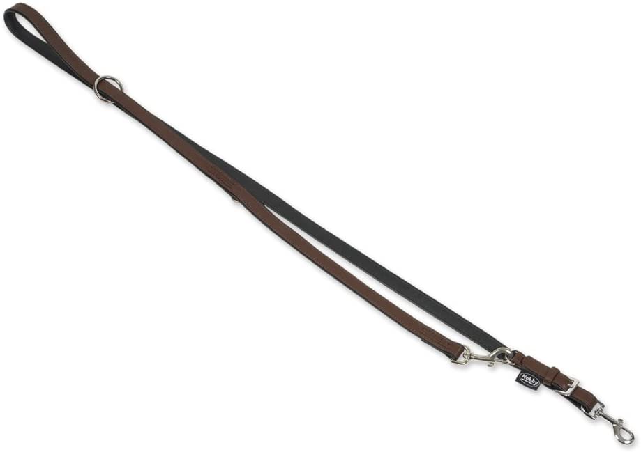 Nobby - LB Stone - Dog Leash - Brown - 100 cm X 14 mm