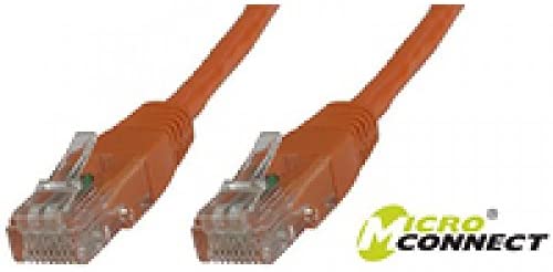 MicroConnect 3.0 m Cat6 3 m Orange Cat6 U/UTP Patch Cable (UTP) Network Cable, RJ-45 Network Cable (3 m